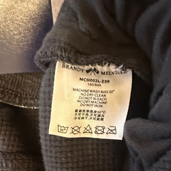 Brandy Melville Black Lounge Pants - Picture 7 of 9